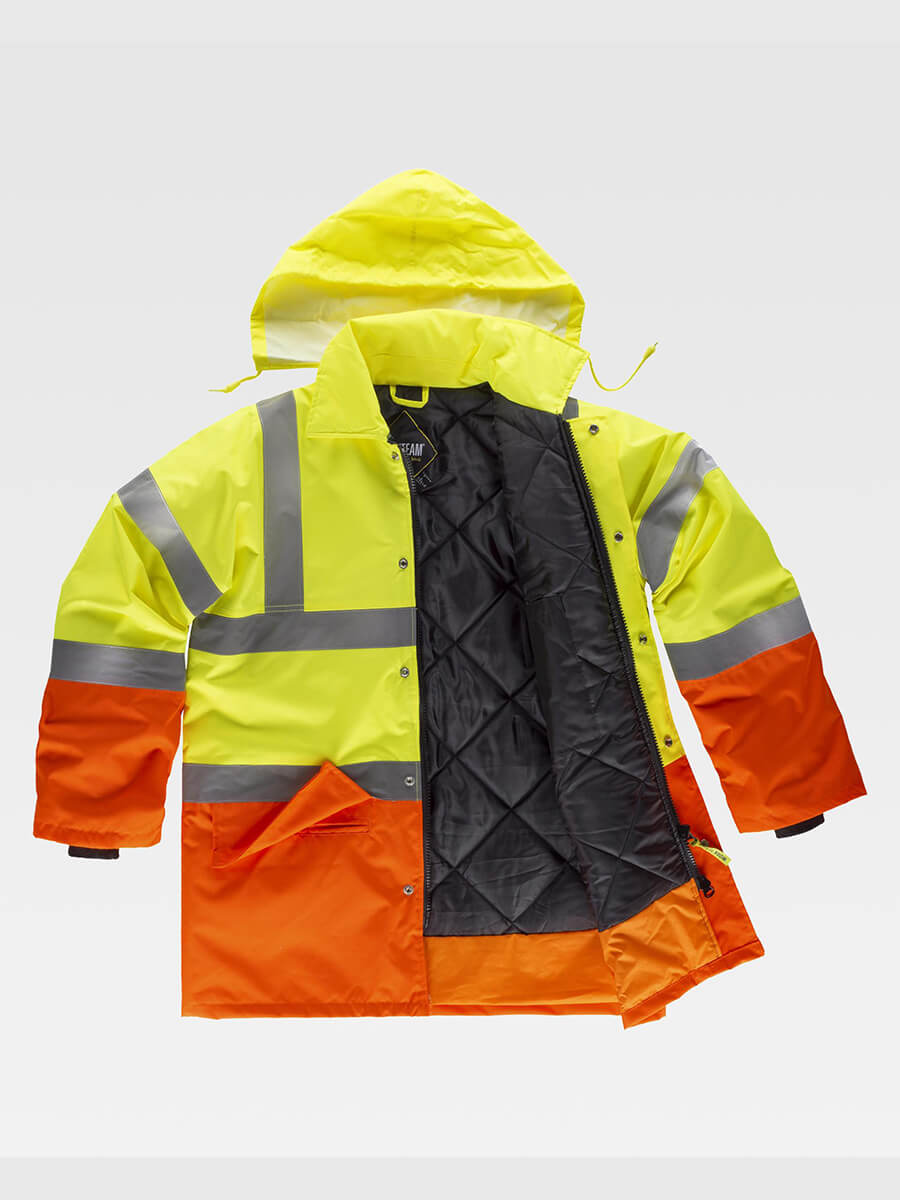 Parka Imbottito Alta Visibilita Classe 3
