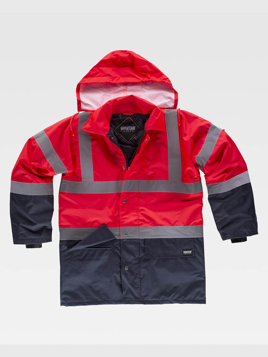 Parka Imbottito Alta Visibilita Classe 2