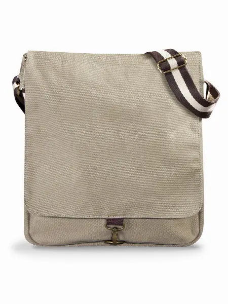 Borsa A Tracolla In Canvas Tsavo all'ingrosso