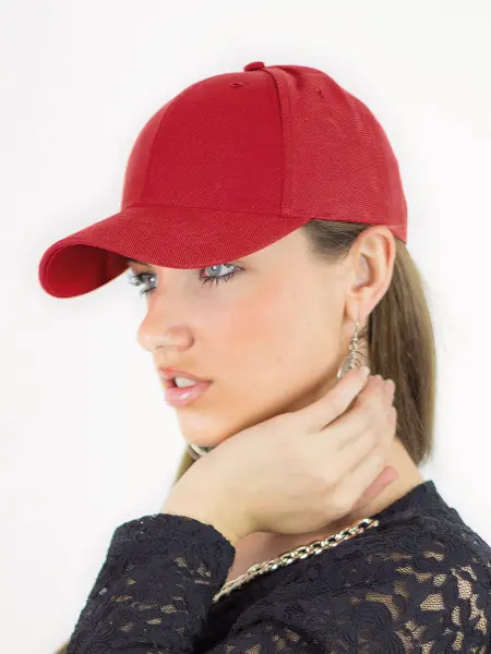 Cappello Visiera Curva 6 Pannelli Sostenibile Atlantis all'ingrosso