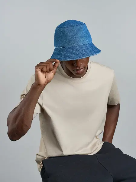 Bucket In Denim Atlantis all'ingrosso