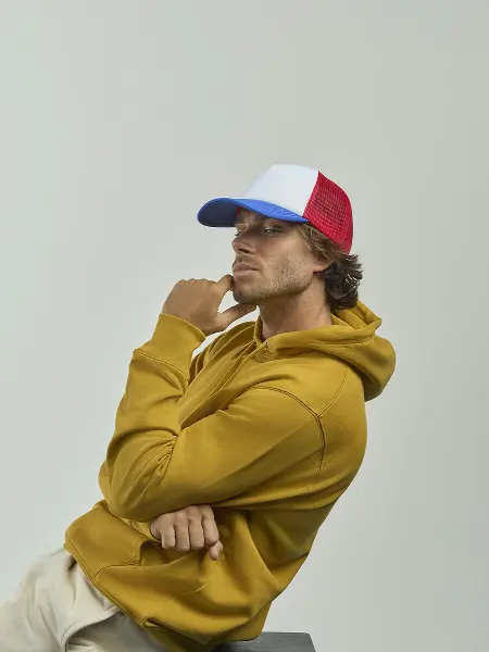 Cappello Visiera Curva 5 Pannelli Mesh Posteriore Atlantis all'ingrosso