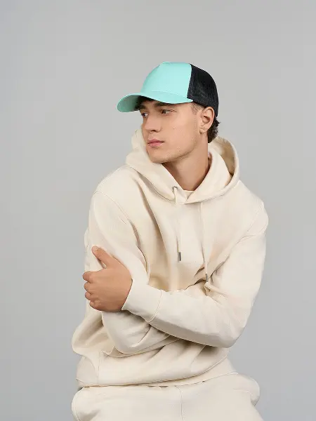 Cappello Visiera Curva Mesh Post. Sostenibile Atlantis all'ingrosso
