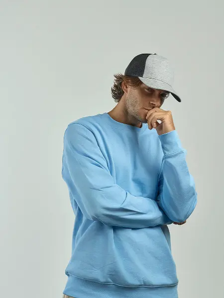 Cappello Visiera Mid 5 Pannelli Mesh Posteriore Atlantis all'ingrosso