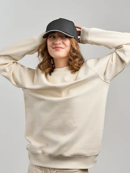 Cappello Visiera Curva 5 Pannelli Sostenibile Atlantis all'ingrosso