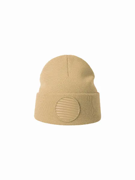 Cuffia In Maglia Patch Circolare Sostenibile Atlantis all'ingrosso