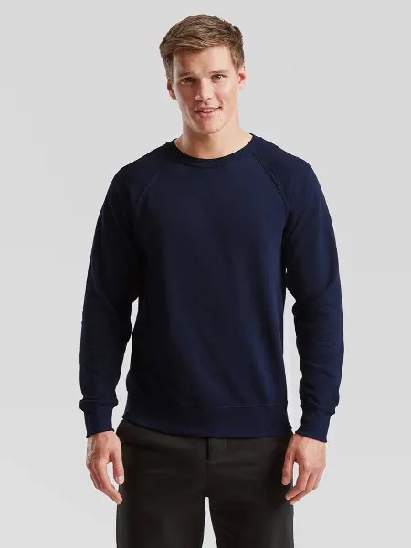 Felpa Uomo Girocollo Leggera Lightweight Fruit of the Loom all'ingrosso