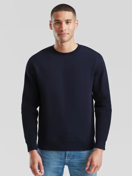 Felpa Uomo Girocollo Premium Fruit of the Loom all'ingrosso