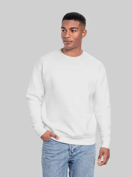 Felpa Unisex Girocollo Iconic Premium Fruit of the Loom all'ingrosso