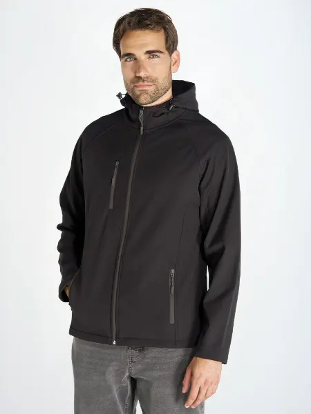 Softshell Uomo Con Cappuccio Jt JHK all'ingrosso
