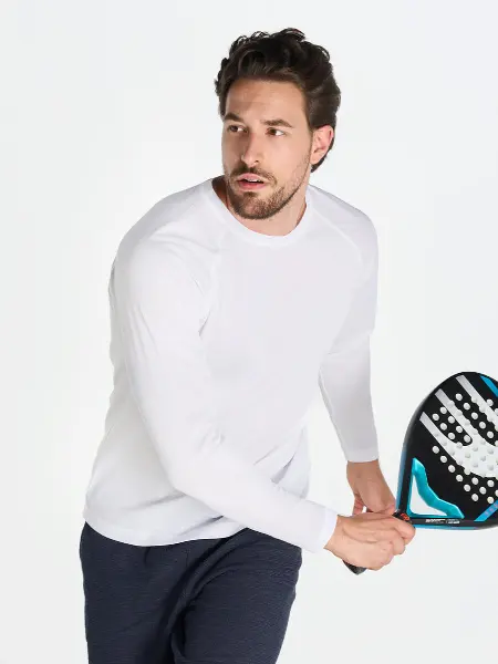 T-shirt Uomo Manica Lunga Sport JHK all'ingrosso
