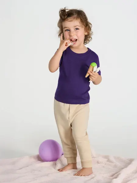 T-shirt Baby Manica Corta Regular JHK all'ingrosso