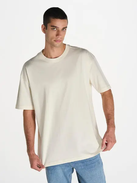 T-shirt Over Relaxed Fit JHK all'ingrosso