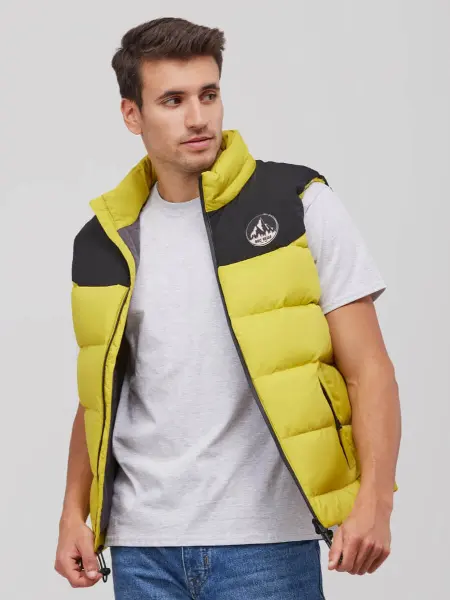 Gilet Uomo Imbottito Con Cappuccio Roc Neige all'ingrosso