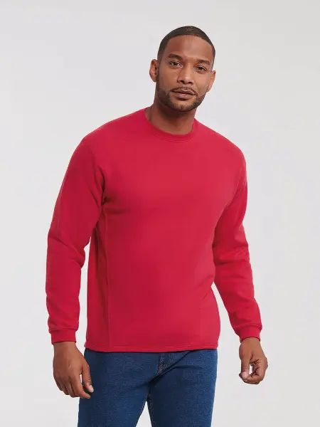 Felpa Unisex Girocollo Da Lavoro Resistente Russell all'ingrosso