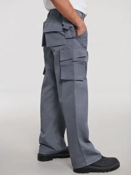 Pantalone Da Lavoro Multitasche Resistente Russell all'ingrosso