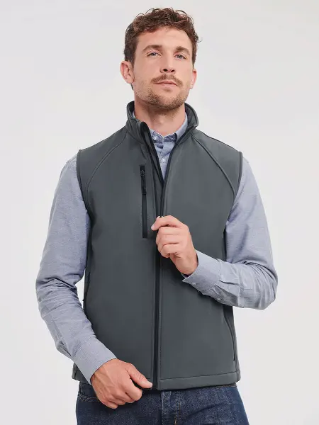 Gilet Softshell Uomo Russell all'ingrosso