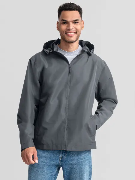 Softshell Essential Hood Uomo Russell all'ingrosso
