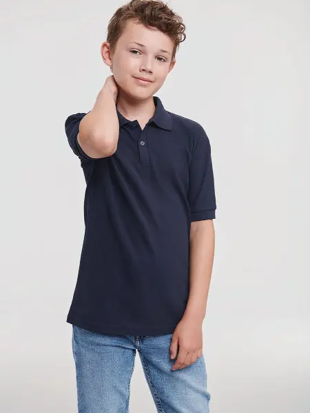 Polo Bambino Manica Corta Classica Russell all'ingrosso