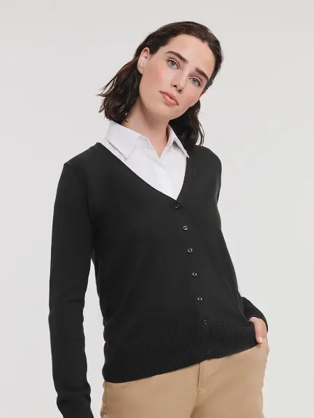 CARDIGAN DONNA COLLO A V