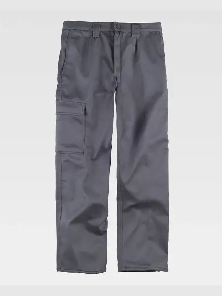 Pantalone Da Lavoro Multitasche Con Fodera In Pile Workteam all'ingrosso