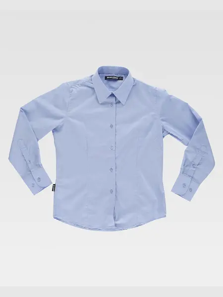 Camicia Donna Manica Lunga Workteam all'ingrosso