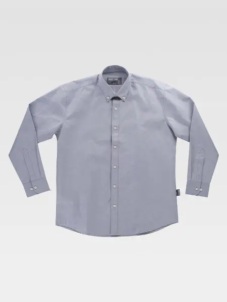 Camicia Manica Lunga Button Down Workteam all'ingrosso
