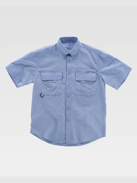 Camicia Uomo Manica Corta Nylon Fresh Workteam all'ingrosso