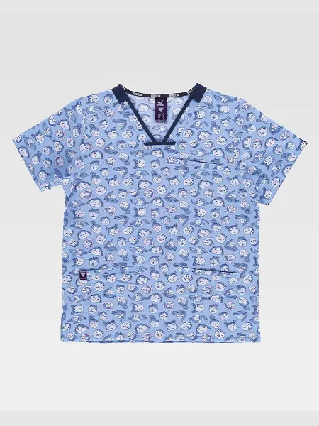 Casacca Unisex Tessuto Elasticizzato Stampato Workteam all'ingrosso