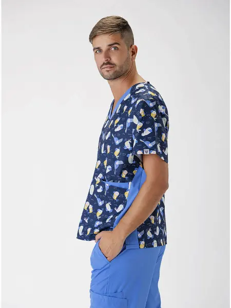 Casacca Unisex Tessuto Elasticizzato Stampato Workteam all'ingrosso