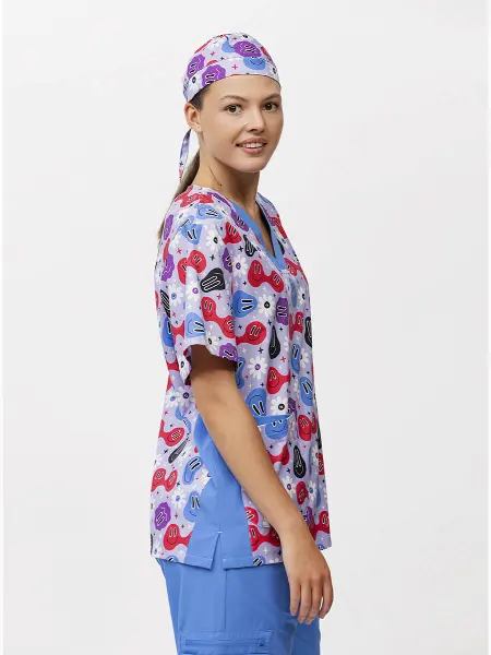 Casacca Unisex Tessuto Elasticizzato Stampato Workteam all'ingrosso
