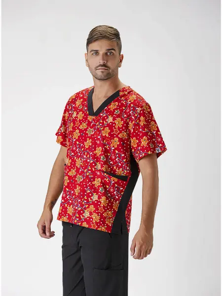 Casacca Unisex Tessuto Elasticizzato Stampato Workteam all'ingrosso