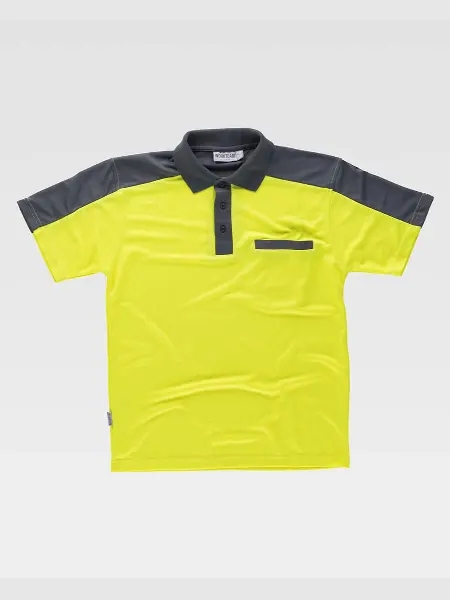 Polo Manica Corta Alta Visibilita Workteam all'ingrosso