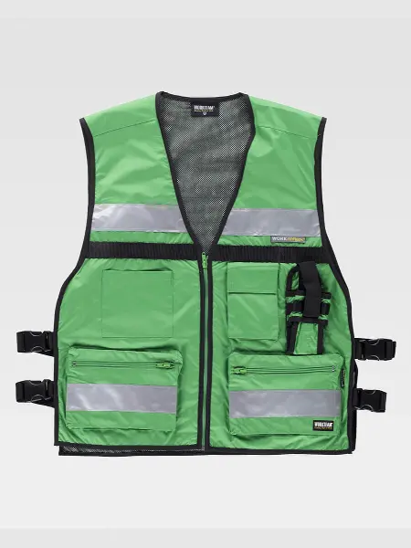 Gilet Unisex Multitasche Workteam all'ingrosso