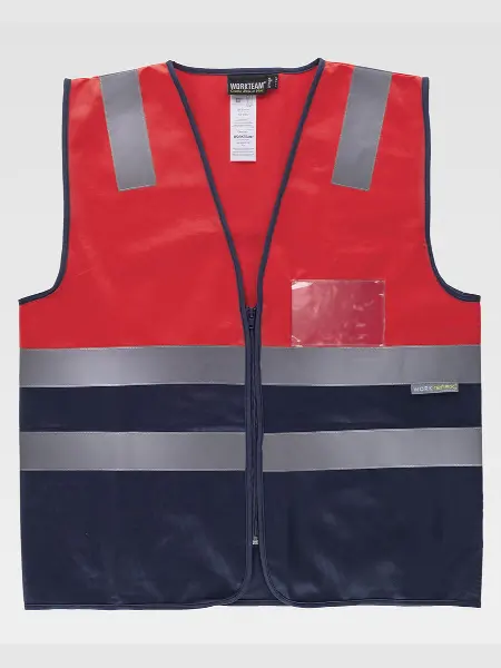 Gilet Alta Visibilita Classe 1 Workteam all'ingrosso