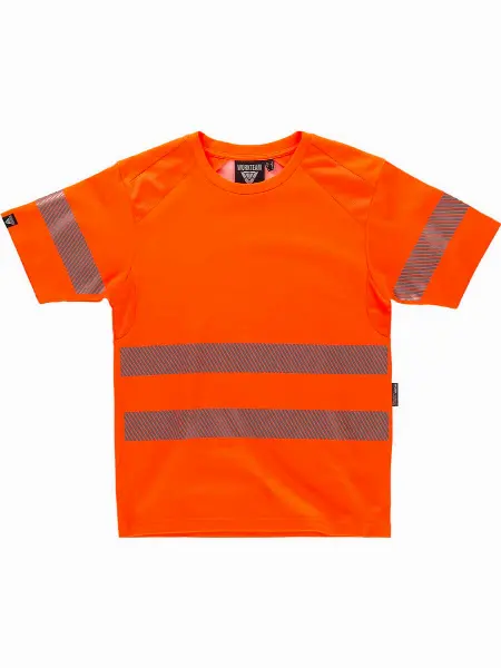 T-shirt Manica Corta Alta Visibilita Workteam all'ingrosso