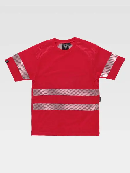 T-shirt Manica Corta Alta Visibilita Workteam all'ingrosso