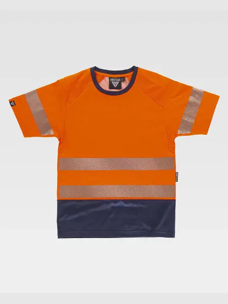 T-shirt Manica Corta Alta Visibilita Workteam all'ingrosso