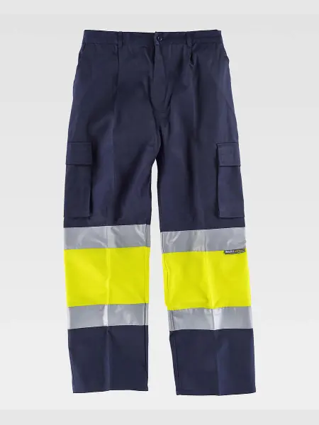 Pantalone Alta Visibilita Classe 1 Workteam all'ingrosso