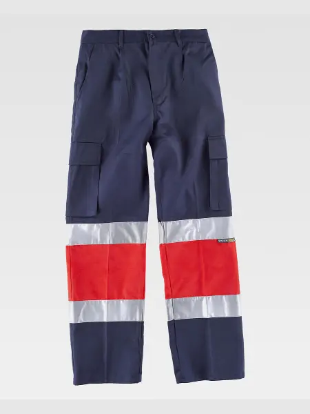 Pantalone Alta Visibilita Classe 1 Workteam all'ingrosso