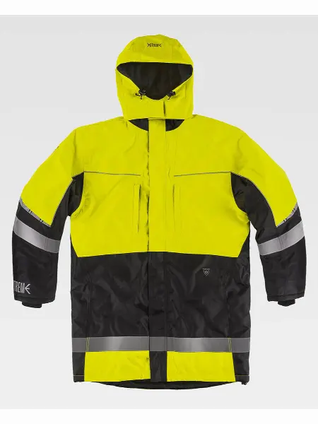 Parka Imbottito C/bande Workteam all'ingrosso