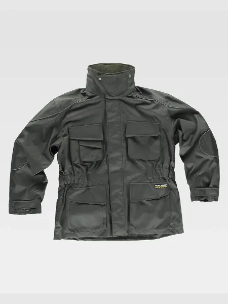 Parka Con Cappuccio Imbottitura In Pile Staccabile Workteam all'ingrosso