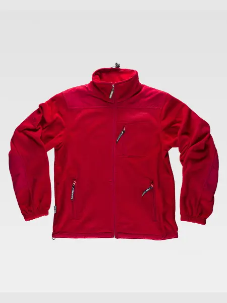 Pile Zip Intera Rinforzi In Twill Workteam all'ingrosso