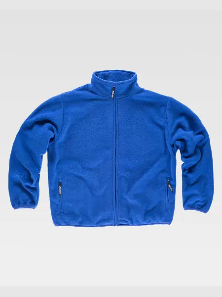 Pile Zip Intera Rinforzi In Twill Workteam all'ingrosso