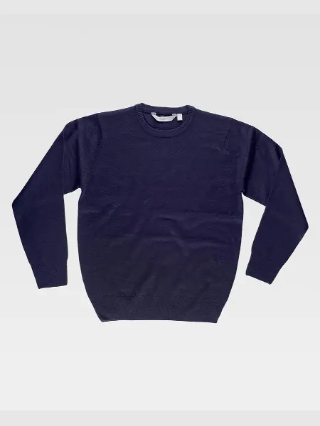 Pullover Unisex Girocollo Workteam all'ingrosso