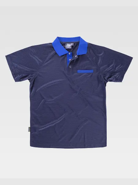 Polo Unisex Manica Corta Tecnica Workteam all'ingrosso