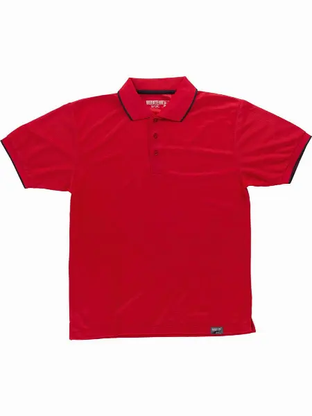 Polo Manica Corta Bicolore Workteam all'ingrosso
