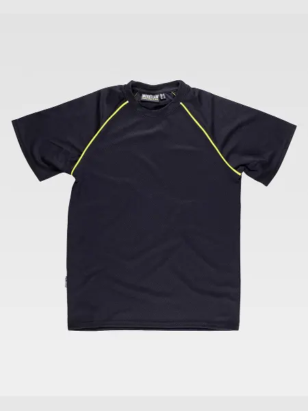 T-shirt Unisex Manica Corta Tecnica Workteam all'ingrosso