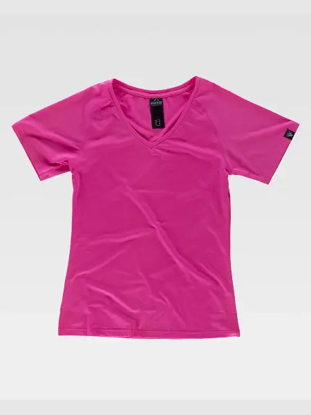 T-shirt Donna Manica Corta Sport Workteam all'ingrosso
