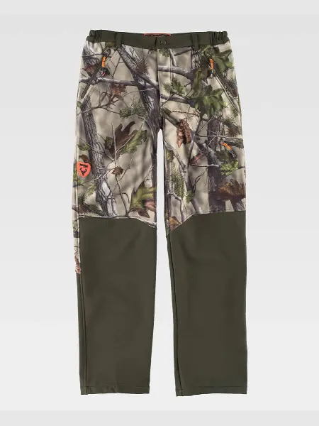 Pantalone Softshell Camouflage - Caccia Workteam all'ingrosso